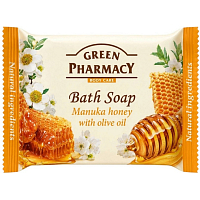GREEN tuhé mýdlo Manuka med a olivový olej 100 g