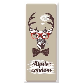 Bohemia Gifts Love Condoms dárkový kondom Hipster Condom 1 kus