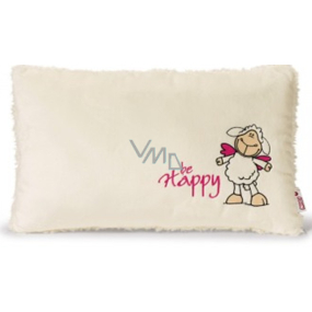 Nici Ovečka Jolly bílý polštářek 43 x 25 cm