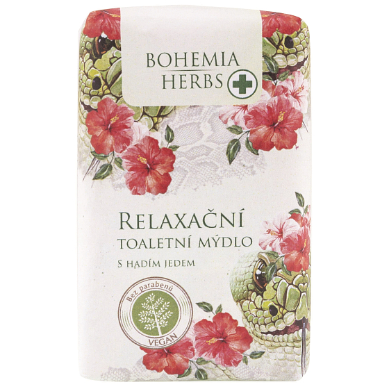 Bohemia Gifts Hadí jed relaxační toaletní mýdlo 100 g