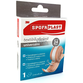 3M Spofaplast 154 textilní náplast 6 cm x 1 m 1 kus