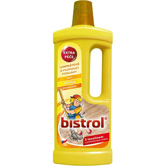 Bistrol Extra péče Laminátové a plovoucí podlahy čistící prostředek na podlahy 750 ml