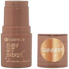 Essence Baby Got Bronze třpytivý bronzer 20 Holiday Glow 5,5 g
