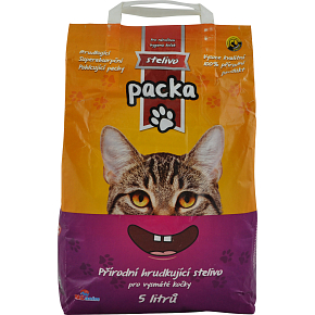 BALANIM Packa přírodní hrudkující stelivo pro domácí mazlíčky, 5 l BALANIM Packa přírodní hrudkující stelivo pro domácí mazlíčky, 5 l