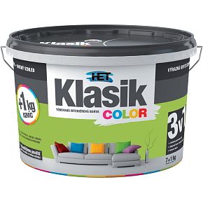 Het Klasik Color malířská barva, 0597 světle zelená, 7+1 kg Het Klasik Color malířská barva, 0597 světle zelená, 7+1 kg