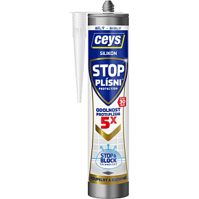 Ceys Stop Plísni sanitární silikon, bílý, 280 ml
