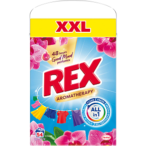 Rex Aromatherapy Orchid prací prášek, 54 praní