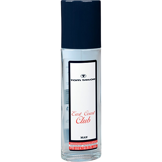 Tom Tailor East Coast Club for Man parfémovaný deodorant sklo 75 ml