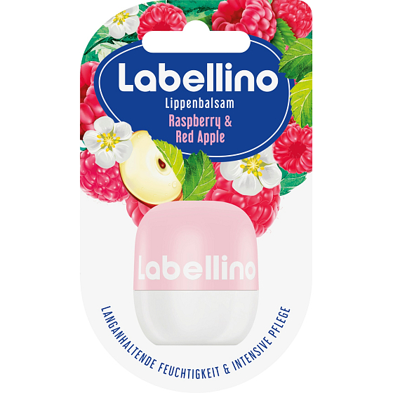 Labello Labellino Raspberry & Red Apple pečující balzám na rty 7 g