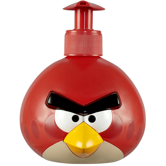 Angry Birds Red Rio 3D figurka tekuté mýdlo na ruce pro děti 400 ml
