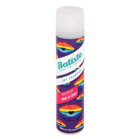 Batiste Love is Love suchý šampon na vlasy pro mastné vlasy 200 ml
