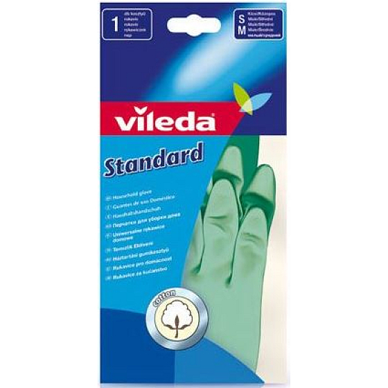 Vileda Standard Rukavice gumové S malé 1 pár