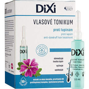 Dixi vlasové tonikum proti lupům, 7× 10 ml Dixi vlasové tonikum proti lupům, 7× 10 ml