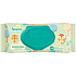 Pampers Natural Clean s heřmánkem vlhčené ubrousky pro velmi citlivou pokožku pro děti 64 kusů, neparfémované