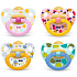 Nuk Classic Happy Kids latexové šidítko 18-36 měsíců 1 kus v balení, různé barvy