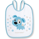 Canpol babies Bunny & Company Bryndák froté/PVC pro děti od 0 měsíců 3 kusy