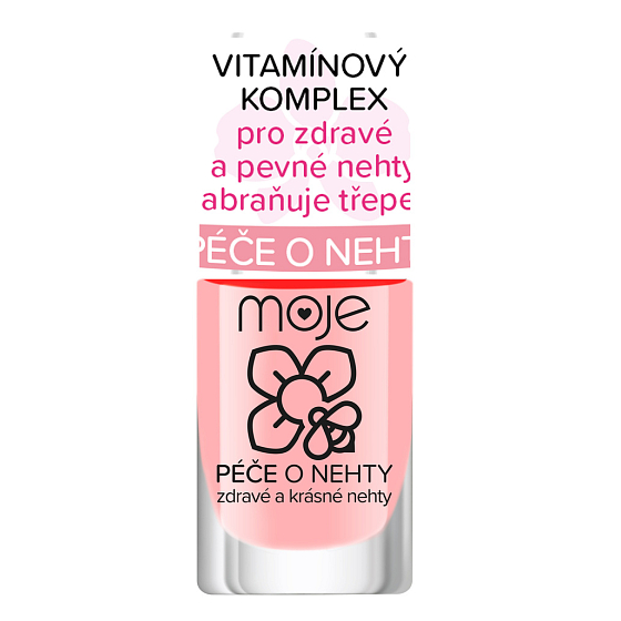 Moje Péče o nehty, pro zdravé a pevné nehty, zabraňuje třepení 04 Vitamínový komplex 6 ml