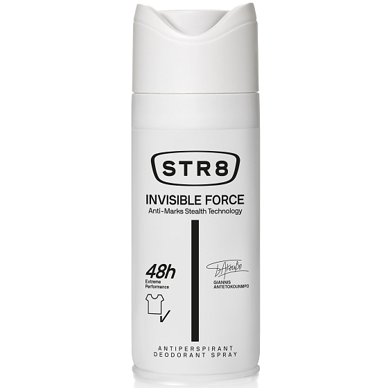 Str8 Invisible Force antiperspirant deodorant sprej pro muže 150 ml