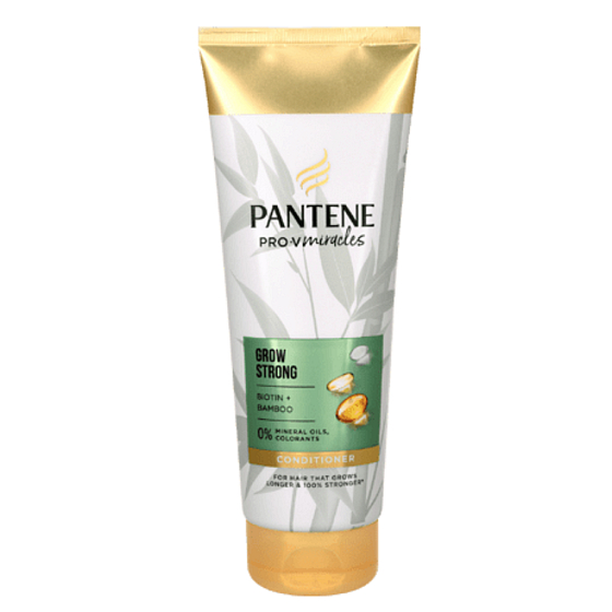 Pantene Grow Strong Bambus a Biotin balzám proti vypadávání vlasů 200 ml