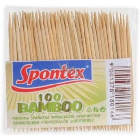 Spontex Párátka bambusová 100 kusů sáček