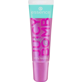 Essence Juicy Bomb lesk na rty s ovocnou vůní 105 Bouncy Bubblegum 10 ml