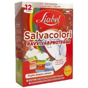 Liabel Wash Color Ubrousky do pračky proti zabarvení prádla 12 kusů