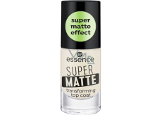 Essence Super Matte krycí lak na nehty 8 ml