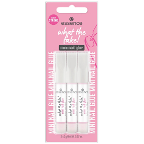 Essence What The Fake! mini lepidlo na nehty 3 x 2 g