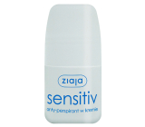 Ziaja Sensitive Creamy kuličkový antiperspirant deodorant roll-on pro ženy 60 ml