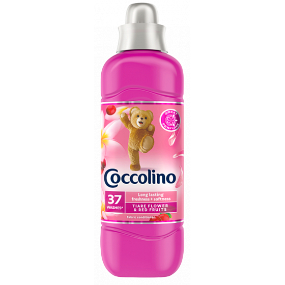 Coccolino Tiare Flower & Red Fruits koncentrovaná aviváž s dlouhotrvající vůní po vyprání 37 dávek 925 ml