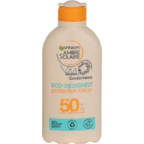 Garnier Ambre Solaire Eco Designed Protection SPF50 mléko na opalování 200 ml