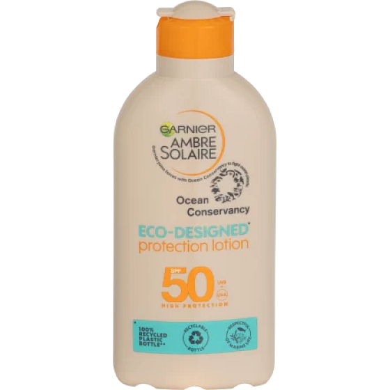 Garnier Ambre Solaire Eco Designed Protection SPF50 mléko na opalování 200 ml