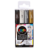 Posca Univerzální sada akrylátových popisovačů 0,7 - 1 mm Mix barev 4 kusy PC-1M