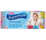 Superfresh Chamomile vlhčené ubrousky pro děti 72 kusů