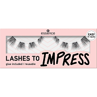 Essence Lashes To Impress umělé řasy 08 Pre-Cut Lashes 8 kusů