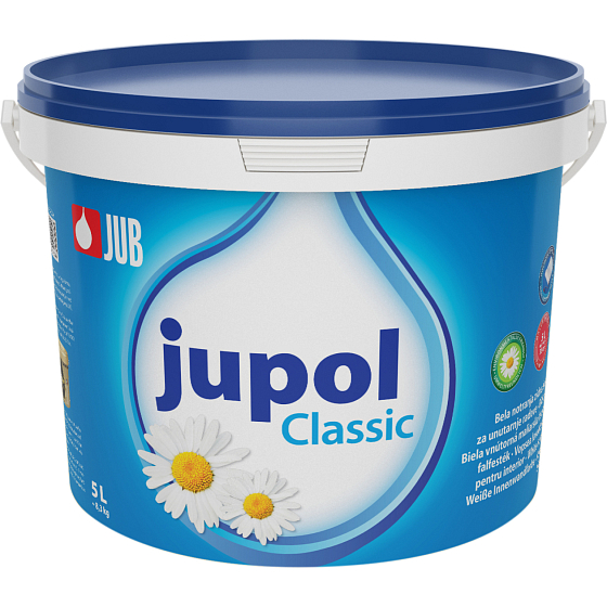Jub Jupol Classic malířská barva, 5 l, 8,3 kg