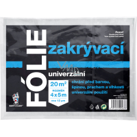 BALTOOL univerzální zakrývací fólie, 12 µ, 20 m², 4 × 5 m