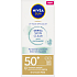 Nivea Sun Derma Skin Clear lehký pleťový krém na opalování, OF 50+, 40 ml