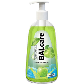 Balcare Zelené jablko tekuté mýdlo s dávkovačem 1 l Balcare Zelené jablko tekuté mýdlo s dávkovačem 1 l