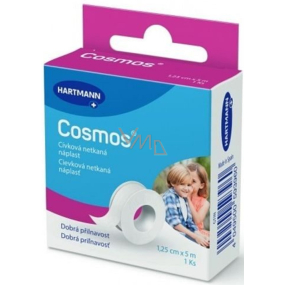 Cosmos Cívková jemná náplast 1,25 cm x 5 m 1 kus