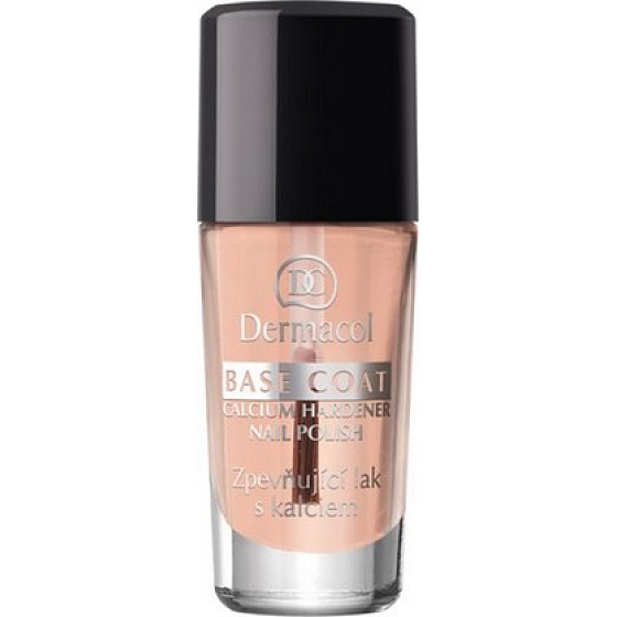 Dermacol Base Coat Calcium Hardener Nail Polish zpevňující lak s kalciem 10 ml