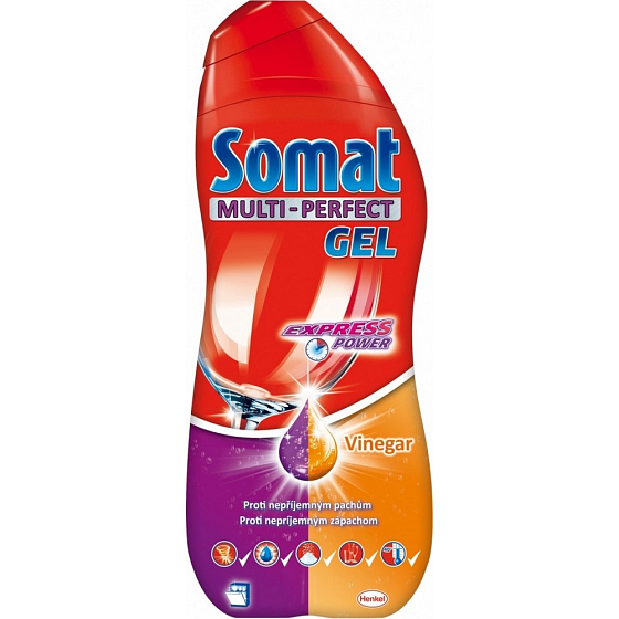 Somat Multi-Perfect Gel Express Power Vinegar gel na nádobí 975 ml