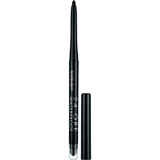 Deborah Milano 24Ore voděodolná tužka na oči 01 Black 1,2 g