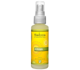 Saloos Natur Aroma Airspray Lemon bytový sprej při duševní námaze, povzbuzuje mozek k vyšší aktivitě 50 ml