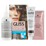 Schwarzkopf Gliss Color barva na vlasy 6-16 Chladný perleťový hnědý 2 x 60 ml
