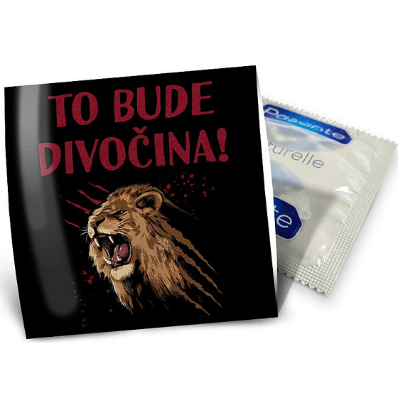 Nekupto Vtipný kondom To bude divočina! 1 kus