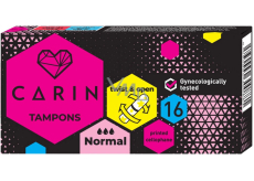 Carin Normal dámské tampóny 16 kusů