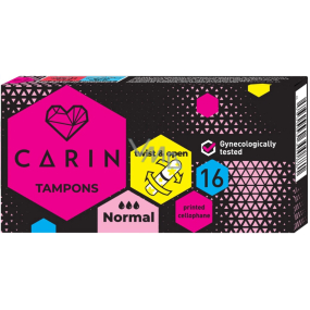 Carin Normal dámské tampóny 16 kusů