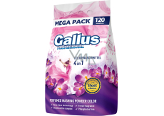 Gallus prací prášek, 120 dávek, color, 6,6 kg