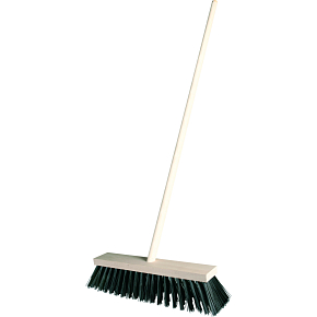Spokar silniční kartáč s holí 140 cm, šířka 40 cm, syntetická vlákna